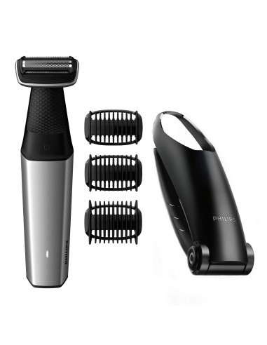 Philips BODYGROOM Series 5000 Afeitadora corporal suave con la piel y apta para la ducha