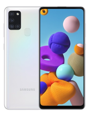 Samsung Galaxy A21s SM-A217F 16,5 cm (6.5") SIM doble Android 10.0 4G USB Tipo C 3 GB 32 GB 5000 mAh Blanco