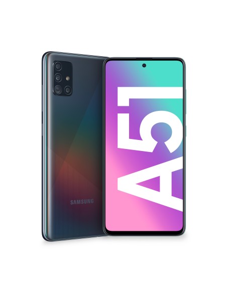 Samsung Galaxy A51 SM-A515F DSN 16,5 cm (6.5") SIM doble Android 10.0 4G USB Tipo C 4 GB 128 GB 4000 mAh Negro
