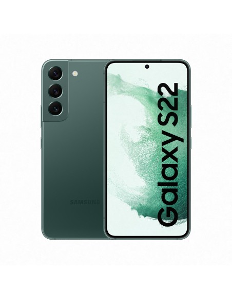 Samsung Galaxy S22 SM-S901B 15,5 cm (6.1") SIM doble Android 12 5G USB Tipo C 8 GB 256 GB 3700 mAh Verde