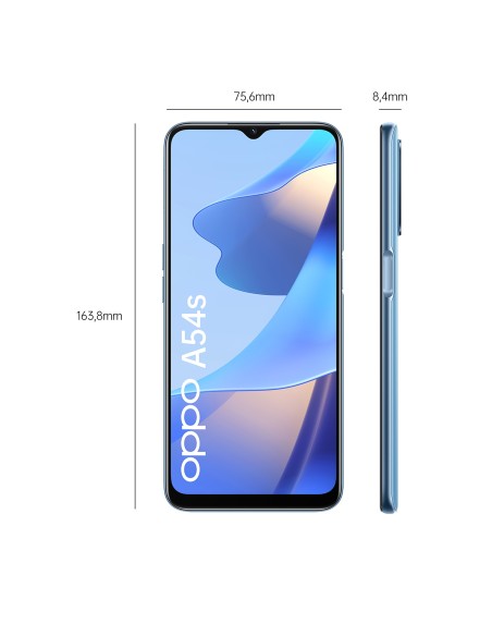 OPPO A54s 16,5 cm (6.5") SIM doble Android 11 4G USB Tipo C 4 GB 128 GB 5000 mAh Azul