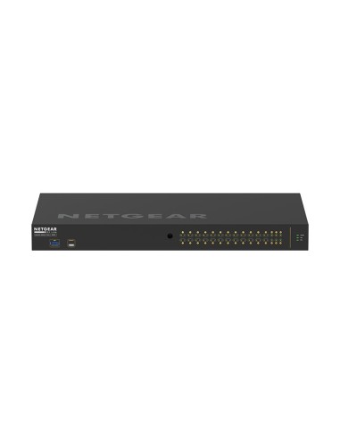 Netgear GSM4230P-100EUS switch Gestionado Gigabit Ethernet (10 100 1000) Energía sobre Ethernet (PoE) 1U Negro