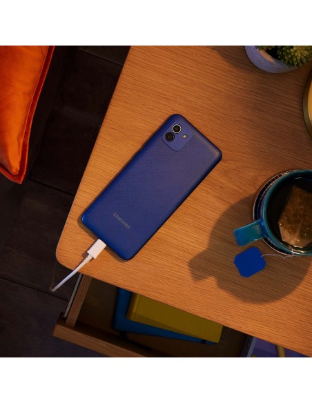 Samsung Galaxy A03 SM-A035G DSN 16,5 cm (6.5") SIM doble Android 11 4G Mini-USB B 4 GB 64 GB 5000 mAh Azul