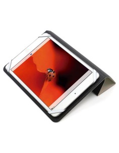 CoolBox ACTCOOFUN78 funda para tablet 20,3 cm (8") Folio Negro, Gris
