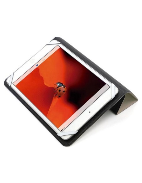 CoolBox ACTCOOFUN78 funda para tablet 20,3 cm (8") Folio Negro, Gris