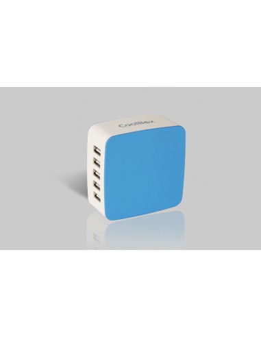 CoolBox RT-5 Azul, Blanco Interior