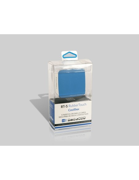 CoolBox RT-5 Azul, Blanco Interior