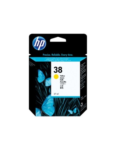 HP Cartucho de tinta original 38 pigmentada amarillo