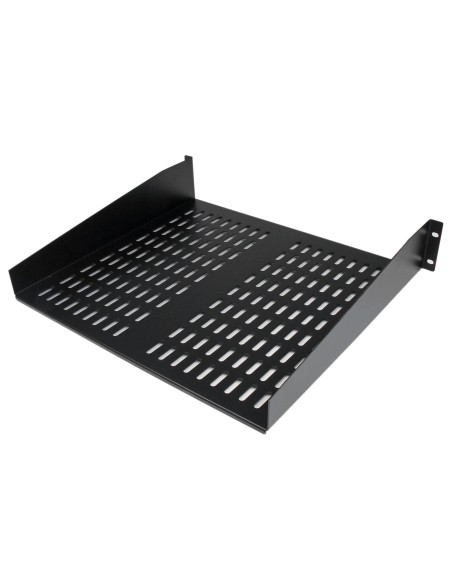StarTech.com Estante Bandeja Ventilado Cantilever para Armario Rack de Servidores 2U Profundidad Fija - 22kg