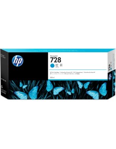 HP Cartucho de tinta DesignJet 728 cian 300 ml