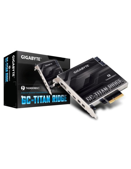 Gigabyte GC-TITAN RIDGE tarjeta y adaptador de interfaz Mini DisplayPort,DisplayPort,Thunderbolt 3 I