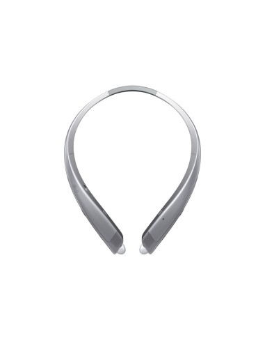 LG Tone Platinum auriculares para móvil Binaural Banda cuello Plata Inalámbrico