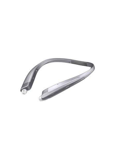 LG Tone Platinum auriculares para móvil Binaural Banda cuello Plata Inalámbrico