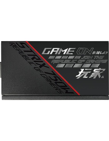 ASUS ROG-STRIX-750G unidad de fuente de alimentación 750 W 20+4 pin ATX 1U Negro