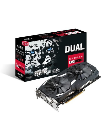 ASUS AREZ-DUAL-RX580-O8G AMD Radeon RX 580 8 GB GDDR5