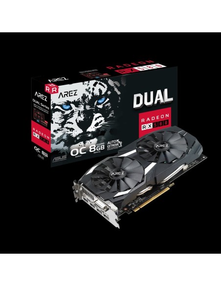 ASUS AREZ-DUAL-RX580-O8G AMD Radeon RX 580 8 GB GDDR5