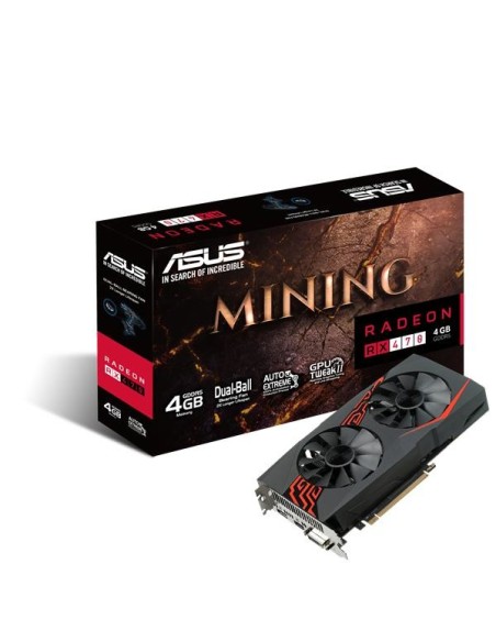 ASUS Mining -RX470-4G AMD Radeon RX 470 4 GB GDDR5