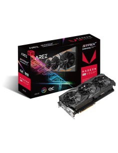 ASUS ROG AREZ-STRIX-RXVEGA64-O8G-GAMING Radeon RX Vega 64 8 GB Memoria de alto ancho de banda de segunda generación (HBM2)