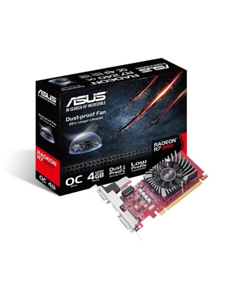 ASUS R7240-O4GD5-L AMD Radeon R7 240 4 GB GDDR5