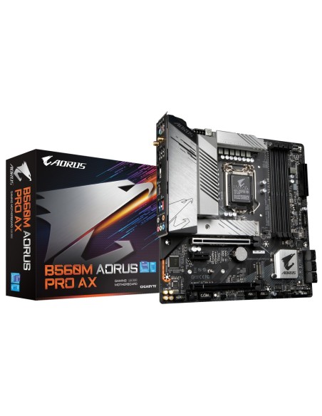 Gigabyte B560M AORUS PRO AX placa base Intel B560 Express LGA 1200 micro ATX