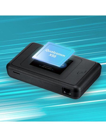 Zyxel NR2101-EUZNV1F router inalámbrico Gigabit Ethernet Doble banda (2,4 GHz   5 GHz) 3G 4G Negro