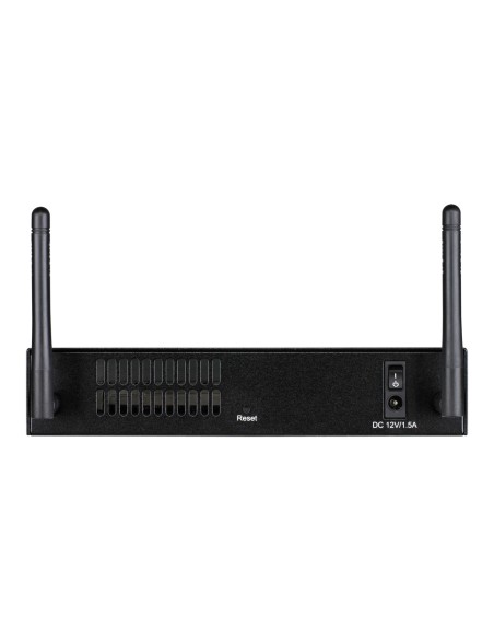 D-Link DSR-250N router inalámbrico Gigabit Ethernet Banda única (2,4 GHz) Negro