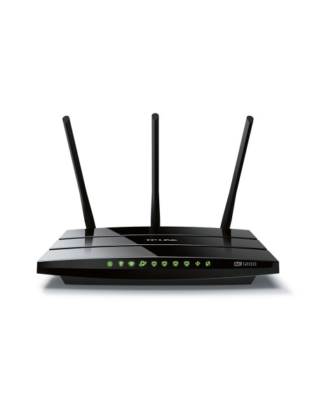 TP-LINK Archer C1200 router inalámbrico Gigabit Ethernet Doble banda (2,4 GHz   5 GHz) Negro