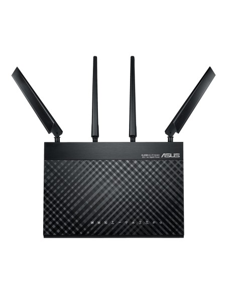 ASUS 4G-AC68U router inalámbrico Gigabit Ethernet Doble banda (2,4 GHz   5 GHz) 3G Negro