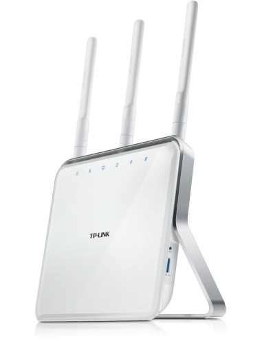 TP-LINK Archer C8 router inalámbrico Doble banda (2,4 GHz   5 GHz) Gigabit Ethernet Blanco