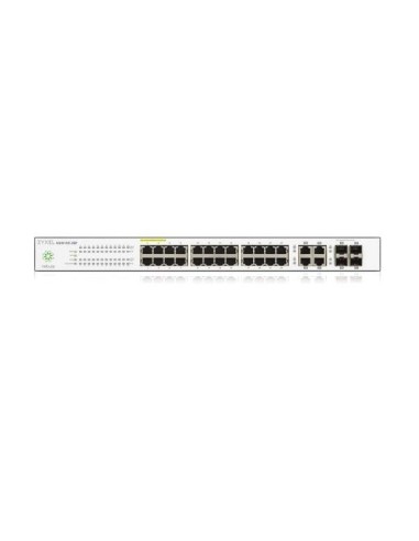 Zyxel NSW100-28 Gestionado L2 Gigabit Ethernet (10 100 1000) Negro, Gris