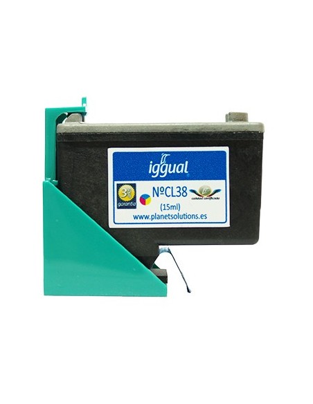 iggual Cartucho Reciclado Canon CL38 Color