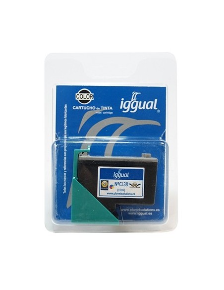 iggual Cartucho Reciclado Canon CL38 Color