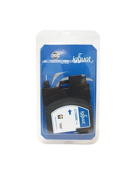 iggual Cartucho Reciclado Brother LC1100BK Negro