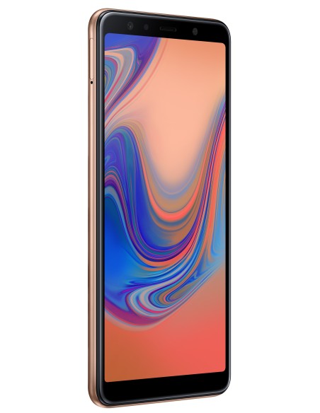 Samsung Galaxy A7 (2018) SM-A750F 15,2 cm (6") 4 GB 64 SIM doble 4G Oro 3300 mAh