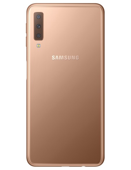 Samsung Galaxy A7 (2018) SM-A750F 15,2 cm (6") 4 GB 64 SIM doble 4G Oro 3300 mAh
