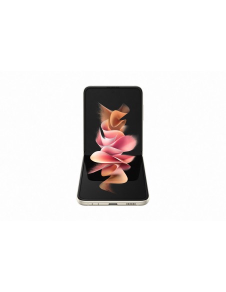 Samsung Galaxy Z Flip3 5G SM-F711B 17 cm (6.7") SIM doble Android 11 USB Tipo C 8 GB 128 GB 3300 mAh Crema de color
