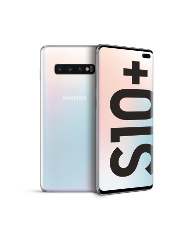 TELEFONO SAMSUNG GALAXY S10+ WHITE P6.4 OC 8GB 128GB (12+16+12)(10+8)MP 4G DSIM