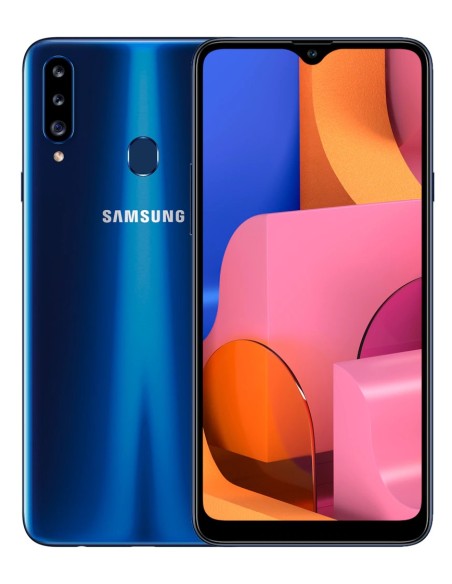 TELEFONO SAMSUNG GALAXY A20S BLUE P6.5 OC 3GB 32GB (13+8+5)MP 8MP 4G DSIM A