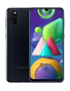 Samsung Galaxy M21 SM-M215F 16,3 cm (6.4") Android 10.0 4G USB Tipo C 4 GB 64 GB 6000 mAh Negro