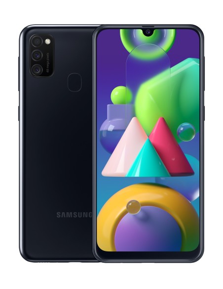 Samsung Galaxy M21 SM-M215F 16,3 cm (6.4") Android 10.0 4G USB Tipo C 4 GB 64 GB 6000 mAh Negro