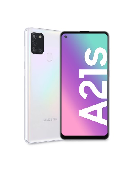 Samsung Galaxy A21s SM-A217F DSN 16,5 cm (6.5") SIM doble Android 10.0 4G USB Tipo C 4 GB 128 GB 5000 mAh Blanco