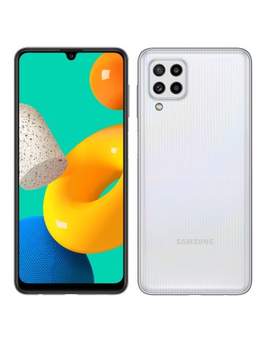 Samsung Galaxy SM-M325FZWGEUB smartphones 16,3 cm (6.4") SIM doble 4G USB Tipo C 6 GB 128 GB 5000 mAh Blanco