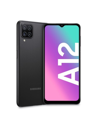 Samsung Galaxy A12 SM-A127FZKVEUE smartphones 16,5 cm (6.5") SIM doble 4G USB Tipo C 4 GB 64 GB 5000 mAh Negro
