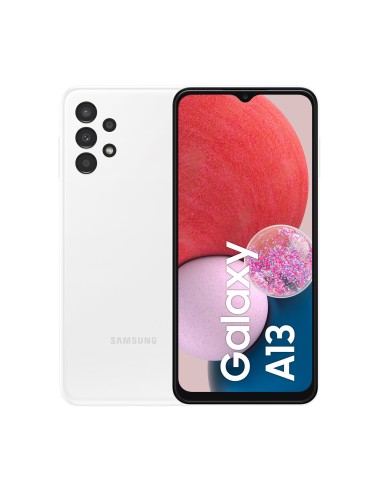Samsung Galaxy A13 SM-A135F 16,8 cm (6.6") Ranura híbrida Dual SIM Android 12 4G USB Tipo C 4 GB 128 GB 5000 mAh Blanco