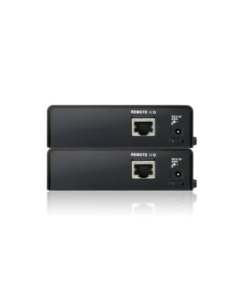 Aten VE812 extensor audio video Transmisor y receptor de señales AV Negro