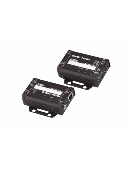 Aten VE811 extensor audio video Transmisor y receptor de señales AV Negro