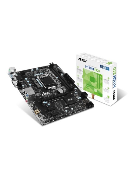 MSI H110M ECO Intel® H110 LGA 1151 (Zócalo H4) micro ATX
