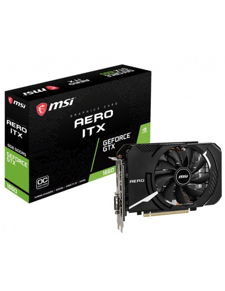 MSI GTX 1660 AERO ITX 6G OC tarjeta gráfica NVIDIA GeForce GTX 