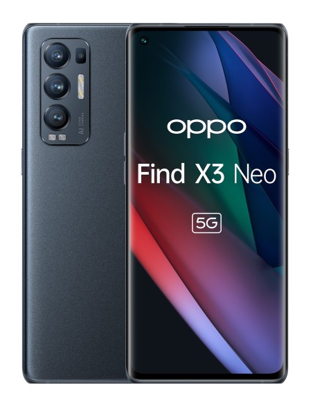 OPPO Find X3 Neo 16,6 cm (6.55") SIM doble ColorOS 11.1 5G USB Tipo C 12 GB 256 GB 4500 mAh Negro