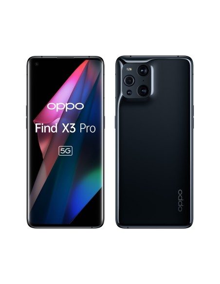 OPPO Find X3 Pro 17 cm (6.7") SIM doble ColorOS 11.2 5G USB Tipo C 12 GB 256 GB 4500 mAh Negro